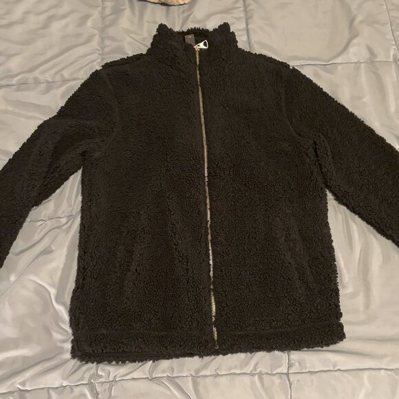 H&M Other - H&M Men's Black Regular Fit Teddy